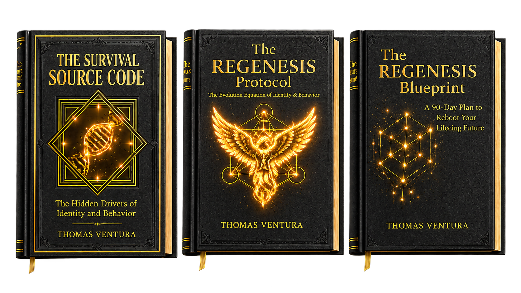 The REGENESIS Trilogy Book Covers