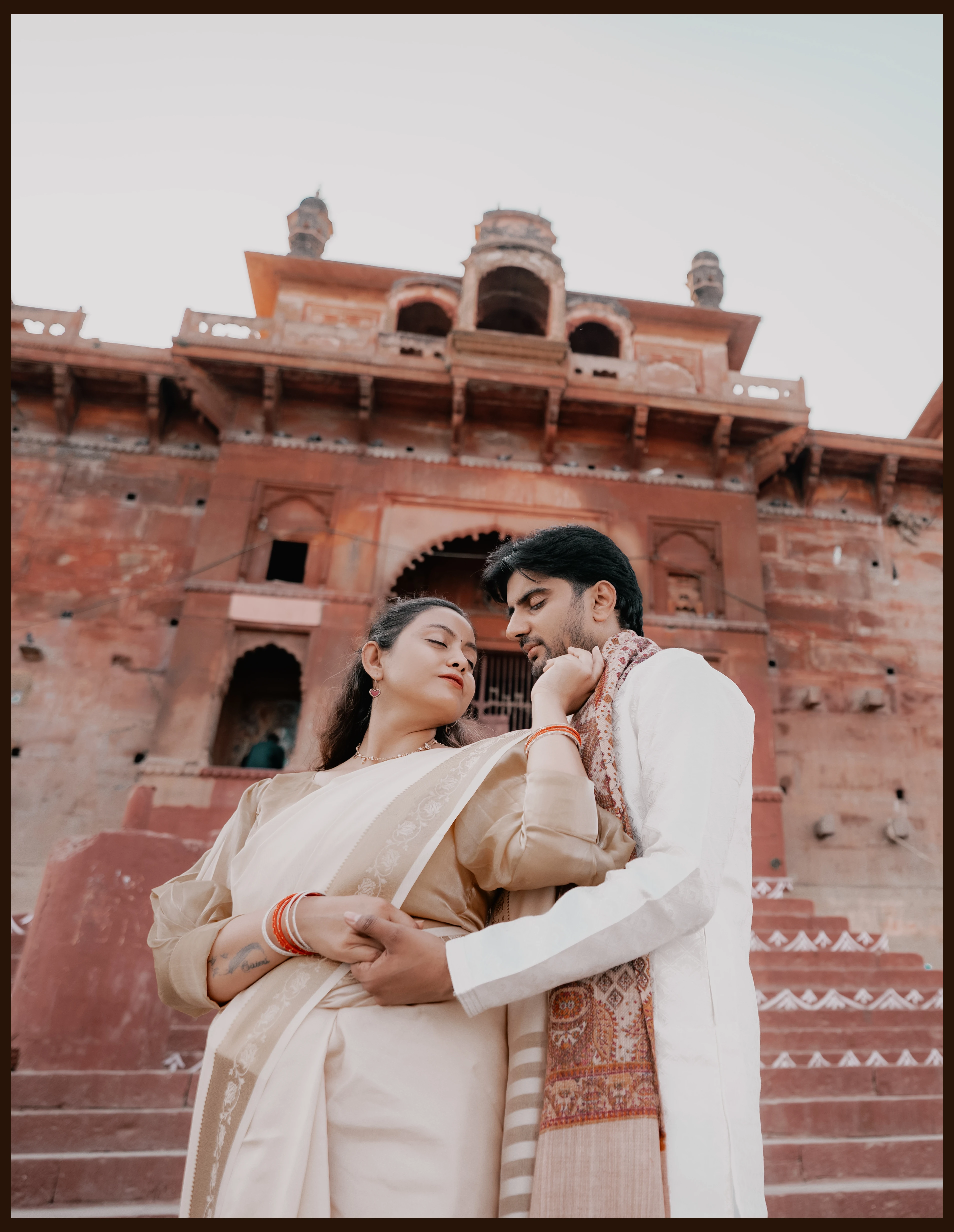 Couple during a pre-wedding shoot
