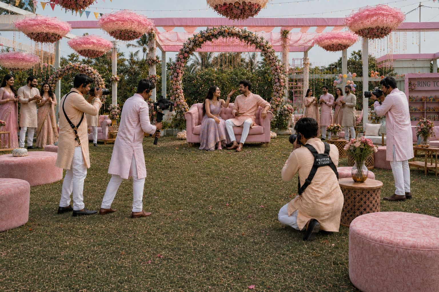 Praveen Studio planning process for weddings and pre-weddings