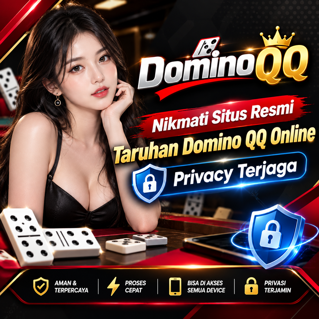DominoQQ ♻ Nikmati Situs Resmi Taruhan Domino QQ Online Privacy Terjaga