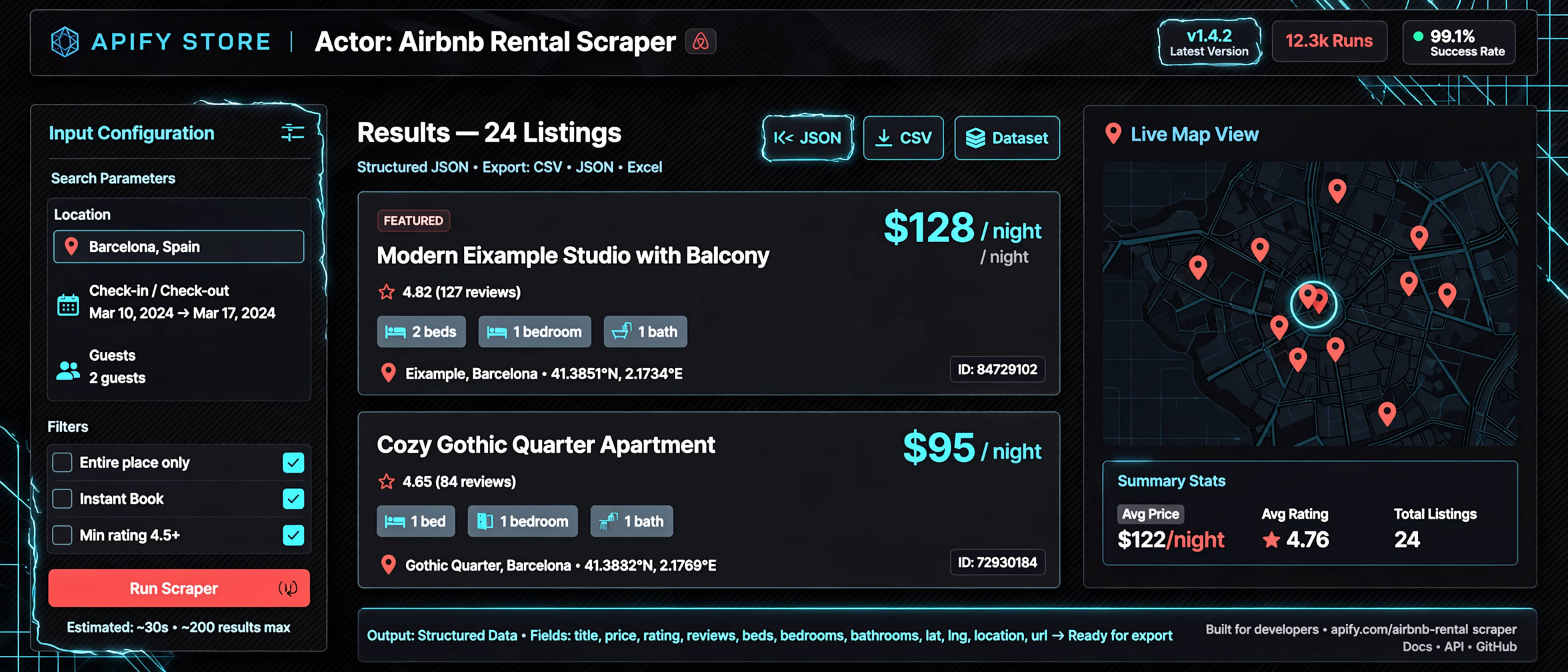 Airbnb Rental Scraper banner