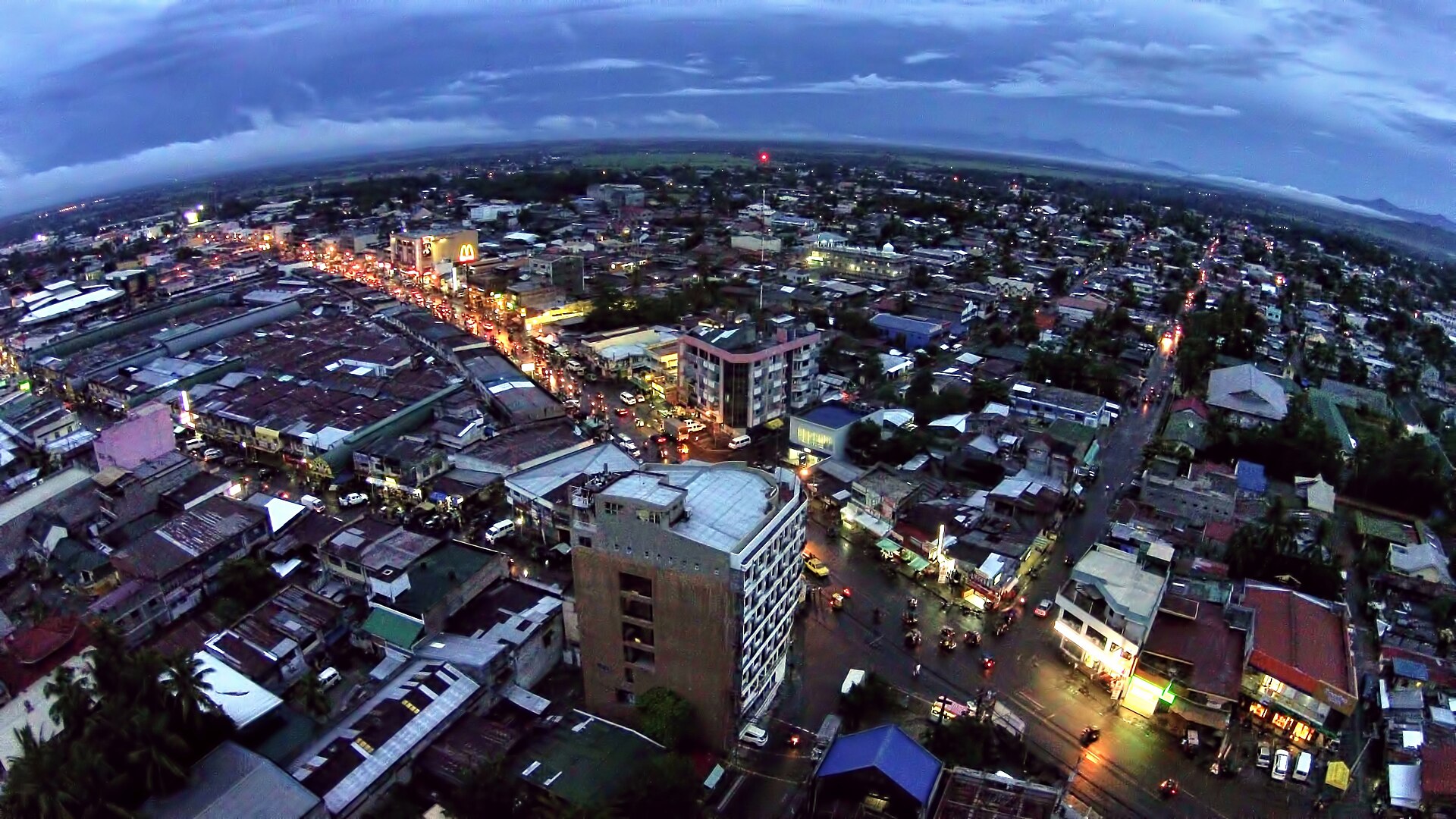 Santiago City, Isabela aerial photo 2014