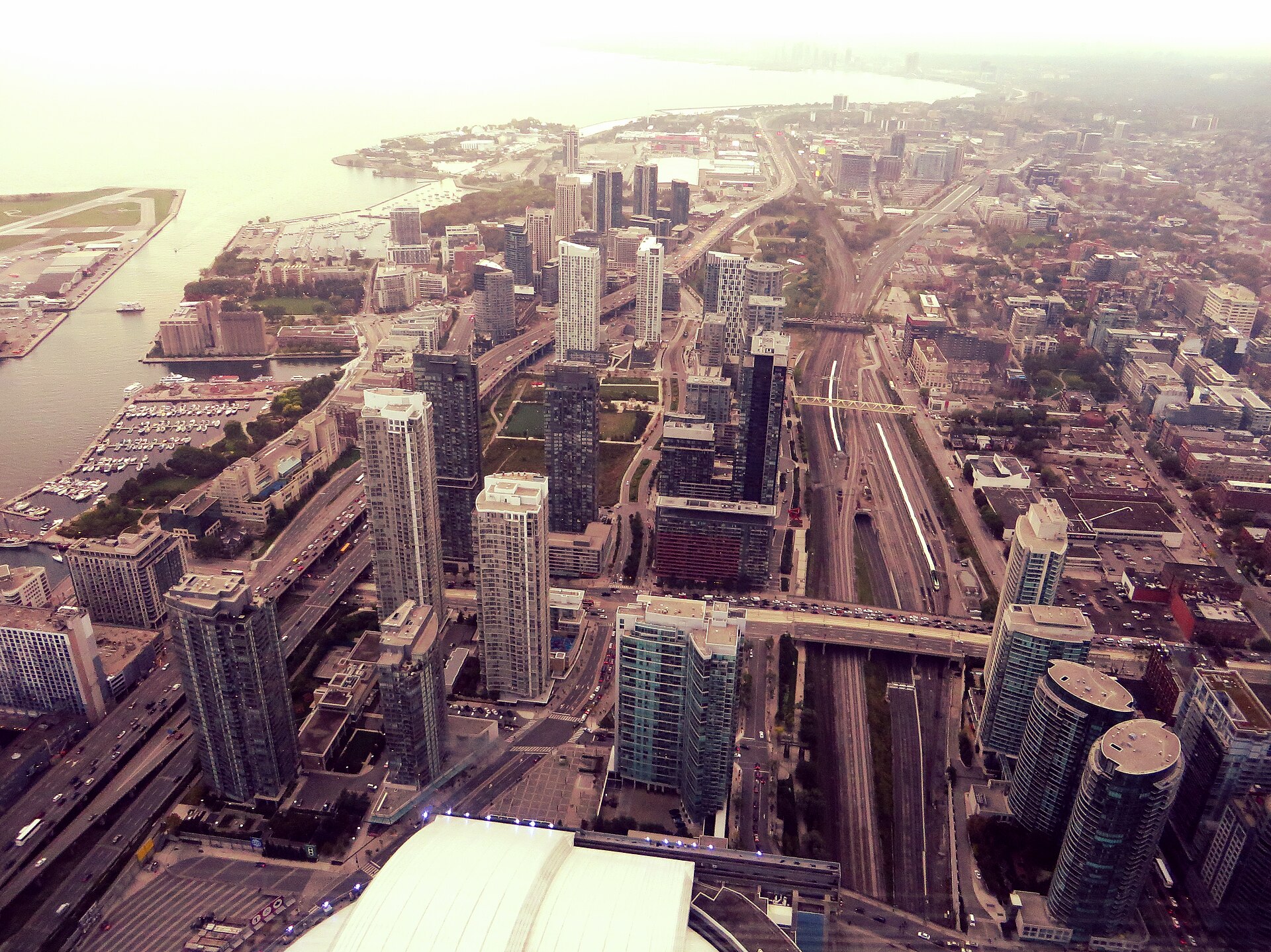 CityPlace, Toronto, Ontario from CN Tower