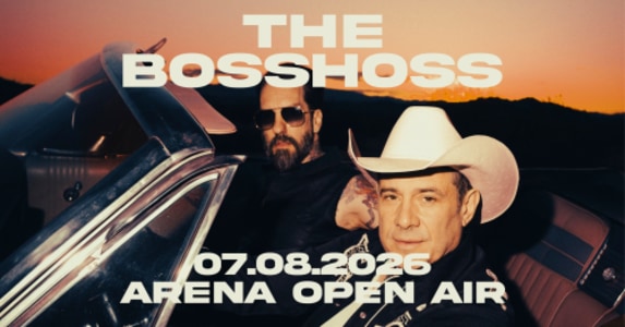 THE BOSSHOSS (ger) - Mon, Sep 07, 2026, 18:00 at Arena Wien, Baumgasse 80, 1030 Wien, Österreich