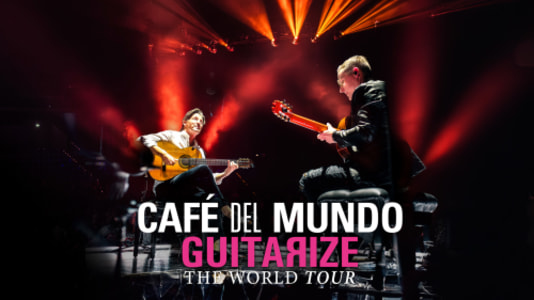 CAFÉ DEL MUNDO – Guitarize The World – Tour 2026 - Sa., 24.10.2026, 20:00 at Gasometer, Guglgasse 6, 1110 Wien, Österreich