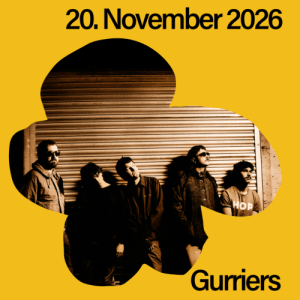 GURRIERS - Fri, Nov 20, 2026, 19:00 at FLEX, Augartenbrücke 1, 1010 Wien, Österreich