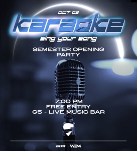 G5 Karaoke - Sa., 03.10.2026, 19:00 at G5 - Live Music Bar, Heiligenstädter Straße 31, 1190 Wien, Österreich