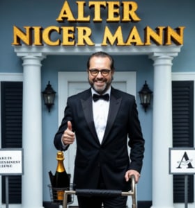 Kabarett Gerald Fleischhacker "Alter Nicer Mann" - Do., 15.10.2026, 20:00 at KUBA Eferding, Bahnhofstraße 43, 4070 Eferding, Österreich