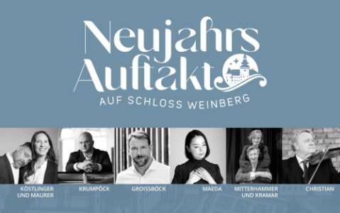 Neujahrsauftakt 2027: Gastroangebote - Fr., 08.01.2027, 17:00 at Schloss Weinberg , Weinberg 1, 4292 Kefermarkt, Österreich