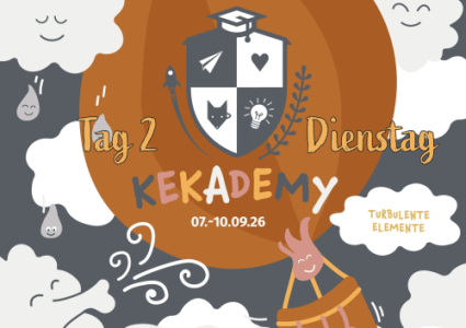 KEKADEMY 2026 - Turbulente Elemente - TAG 2 // Dienstag - Di., 08.09.2026, 09:45 at OKH Offenes Kunst- und Kulturhaus Vöcklabruck, HansHatschek-Straße 24, 4840 Vöcklabruck, Österreich