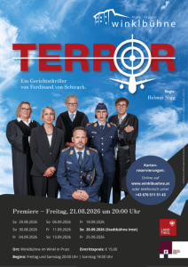 Gastspiel Winklbühne Prutz – TERROR - So., 20.09.2026, 18:00 at Stadtbühne Imst, Bundesstraße 3, 6460 Imst, Österreich