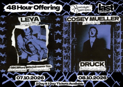 48 Hour Offering: Cosey Mueller, LEYA, Druck, etc. - Mi., 07.10.2026, 19:00 at last by schachermayer, Lastenstraße 42, 4020 Linz, Österreich