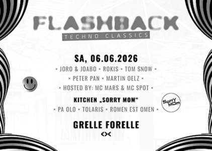 06/06 FLASHBACK – Techno Classics @ Grelle Forelle - So., 06.06.2027, 23:00 at Grelle Forelle, Spittelauer Lände 12, 1090 Wien, Österreich