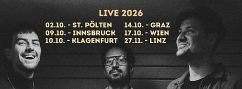 NOW. - Fr., 09.10.2026, 19:00 at LiveStage Tirol, Andechsstrasse 67a, 6020 Innsbruck, Österreich