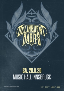 Delinquent Habits - El Ritmo: 30th Anniversary ＆ Album Tour - Sat, Nov 28, 2026, 20:00 at Music Hall, Grabenweg 74, 6020 Innsbruck, Österreich