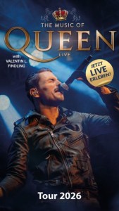 THE MUSIC OF QUEEN - LIVE - Mo., 14.12.2026, 20:00 at Wiener Stadthalle, Roland-Rainer-Platz 1, 1150 Wien, Österreich