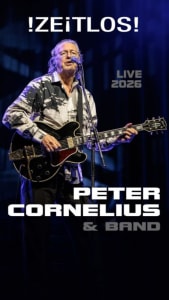PETER CORNELIUS - Fri, Nov 06, 2026, 20:00 at Wiener Stadthalle, Roland-Rainer-Platz 1, 1150 Wien, Österreich