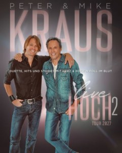 PETER KRAUS ＆ MIKE KRAUS - Fri, May 28, 2027, 18:00 at Wiener Stadthalle, Roland-Rainer-Platz 1, 1150 Wien, Österreich