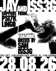 KRA$HOUT - Fri, Aug 28, 2026, 22:00 at The Loft, Lerchenfelder Gürtel 37, 1160 Wien, Österreich