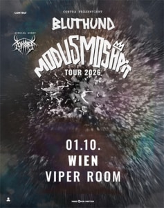 Live: BLUTHUND, ZOMBIEZ - Thu, Oct 01, 2026, 22:00 at Viper Room Vienna, Landstrasser Hauptstr. 38, 1030 Wien, Österreich