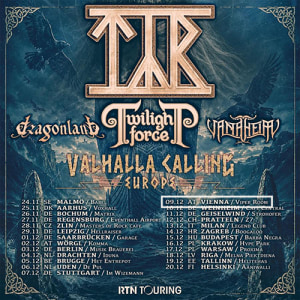 Live: TYR, TWILIGHT FORCE, DRAGONLAND u.m. - Wed, Dec 09, 2026, 22:00 at Viper Room Vienna, Landstrasser Hauptstr. 38, 1030 Wien, Österreich