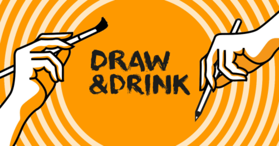 draw & drink - Do., 03.09.2026, 19:00 at Kulturhaus röda, Gaswerkgasse 2, 4400 Steyr, Österreich