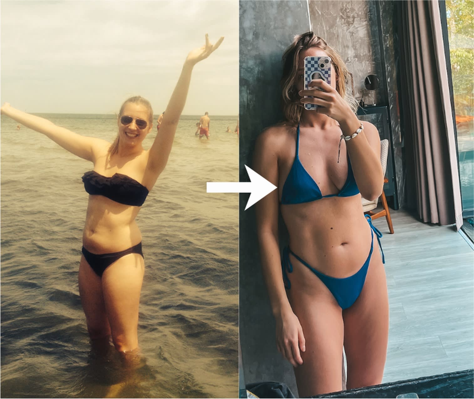 Lena-Marie before and after