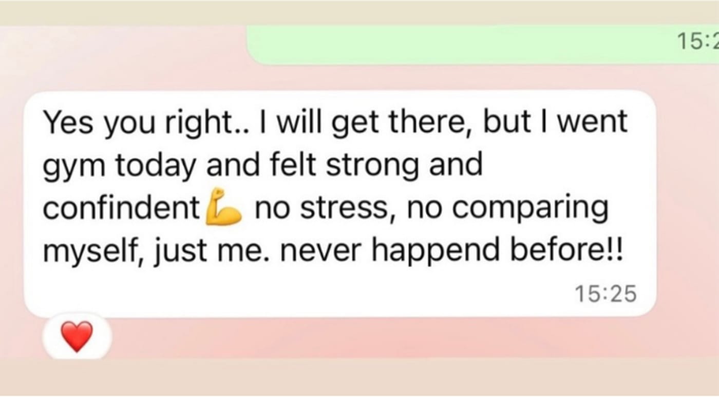 WhatsApp message