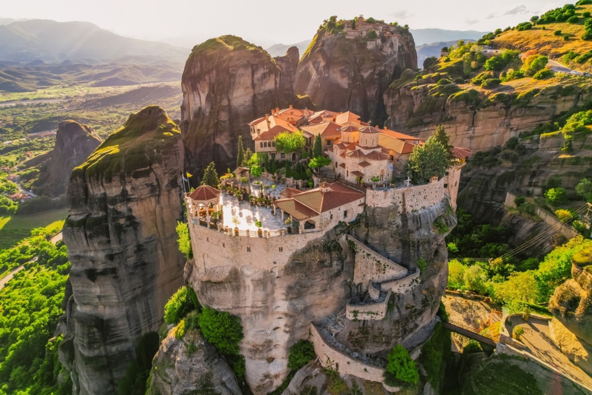 A görögországi Meteora kolostorai. | Fotó: zedspider/Shutterstock