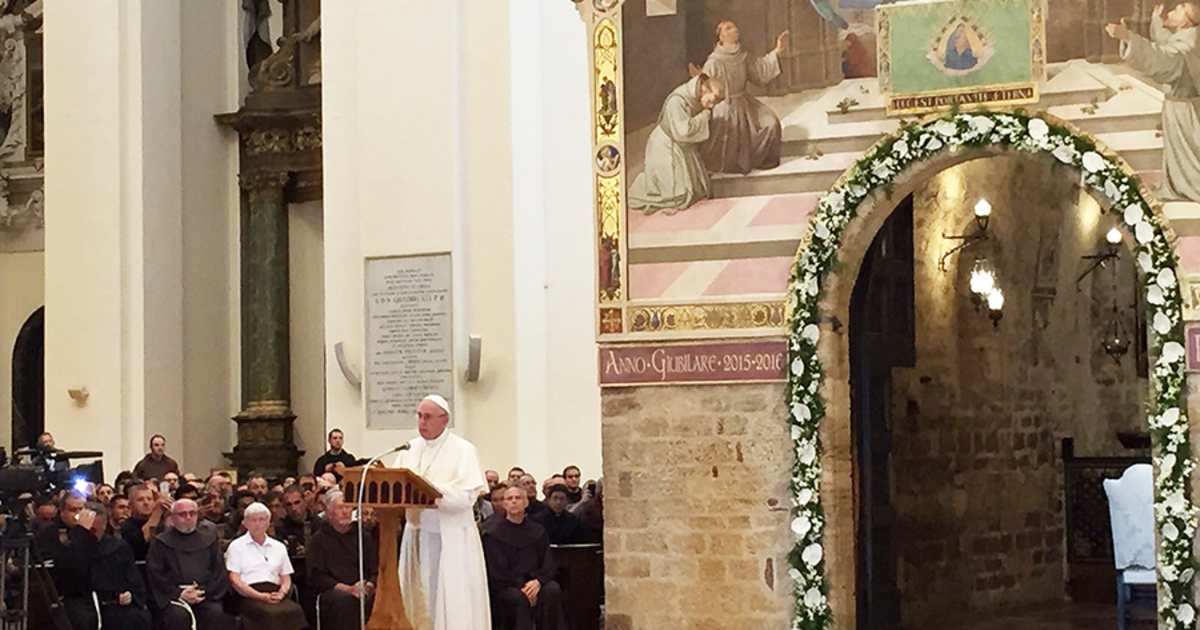 Practicing forgiveness is our 'direct route' to heaven, Pope says