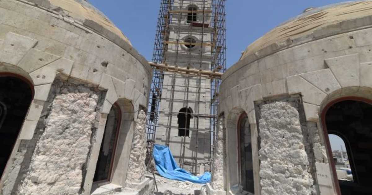 Church destroyed by ISIS in Iraq completely restored 10 years later