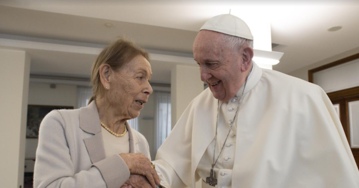Pope Francis meets Auschwitz survivor Edith Bruck on Holocaust ...
