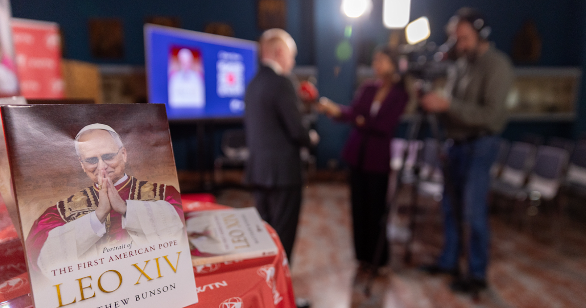 Pope Leo XIV biography launches in Rome; book available now from EWTN