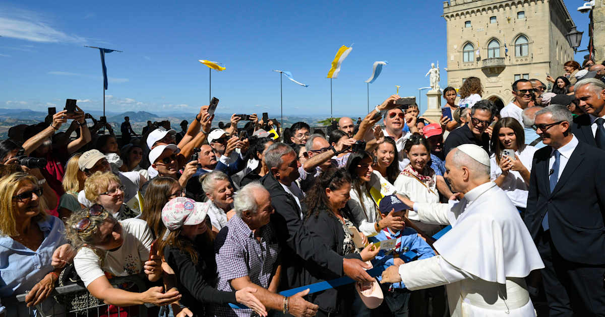 Pope Leo XIV visits San Marino, the oldest republic in the world and a ‘laboratory’ of good policies