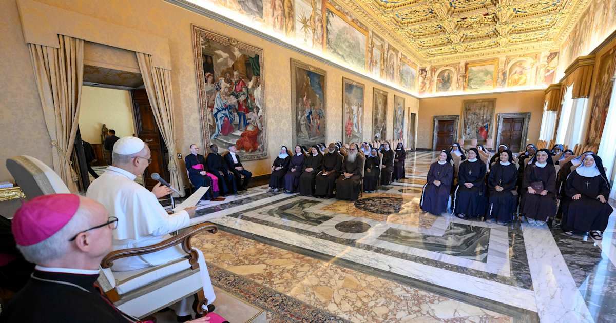 Pope Leo XIV to Poor Clare nuns: Lack of vocations should renew your commitment