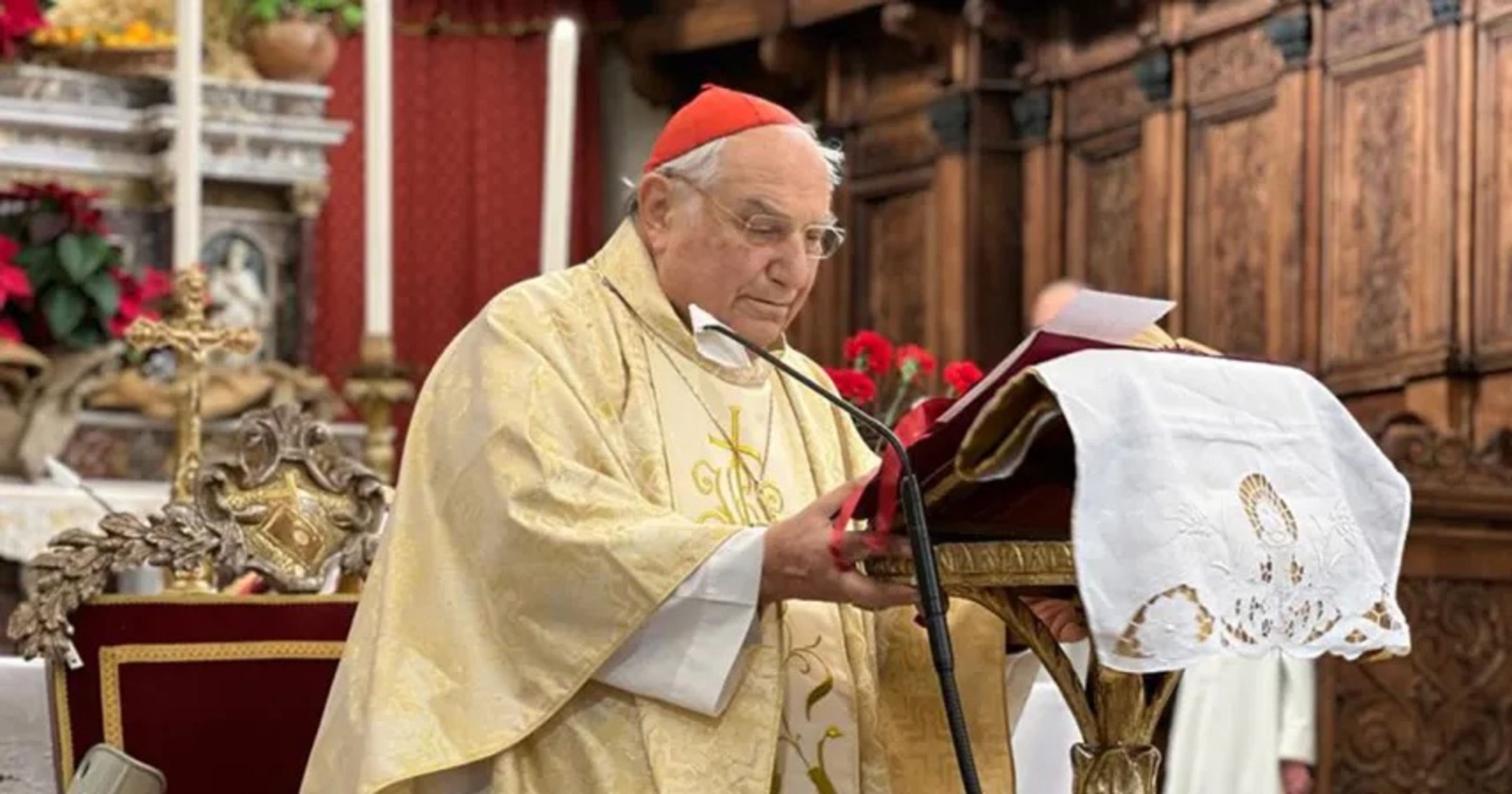 Cardinal Paolo Romeo, archbishop emeritus of Palermo, Sicily, died in Catania, Sicily on Oct. 25, 2026, at the age of 88. | Credit: Diocese of Acireale