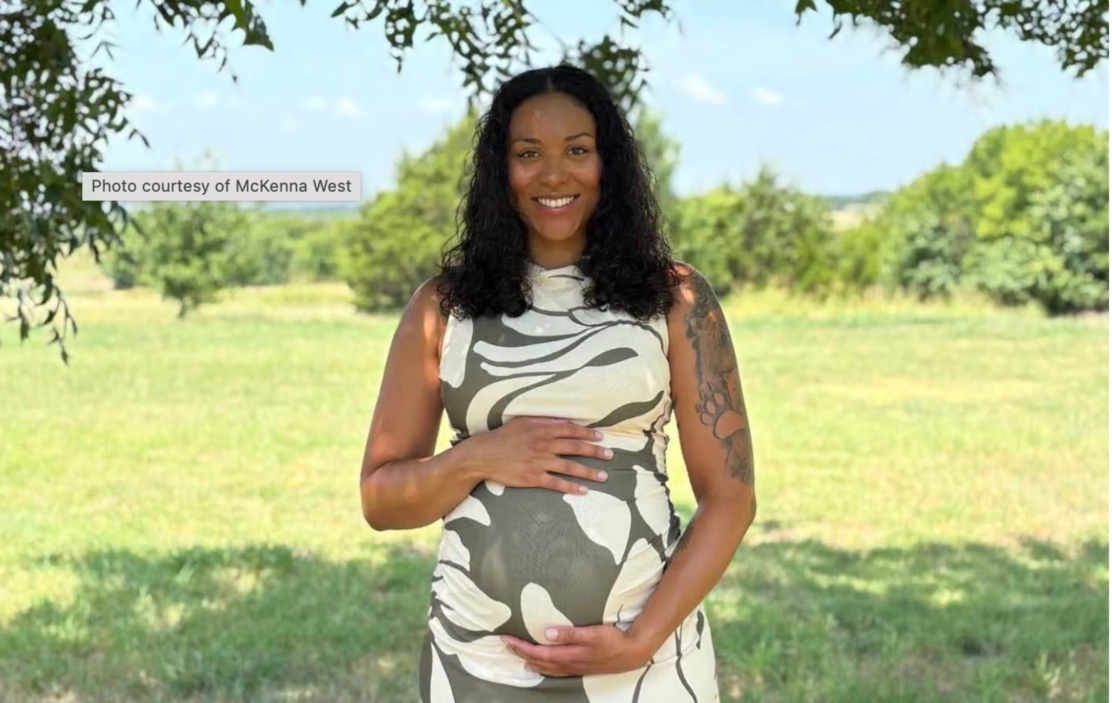 McKenna West, a surrogate mother and cardiac nurse who gave birth to a boy she named Gabriel on Aug. 12, 2026, is being sued by the contracting couple for refusing to abort the child, who has a treatable heart condition. | Credit: Live Action