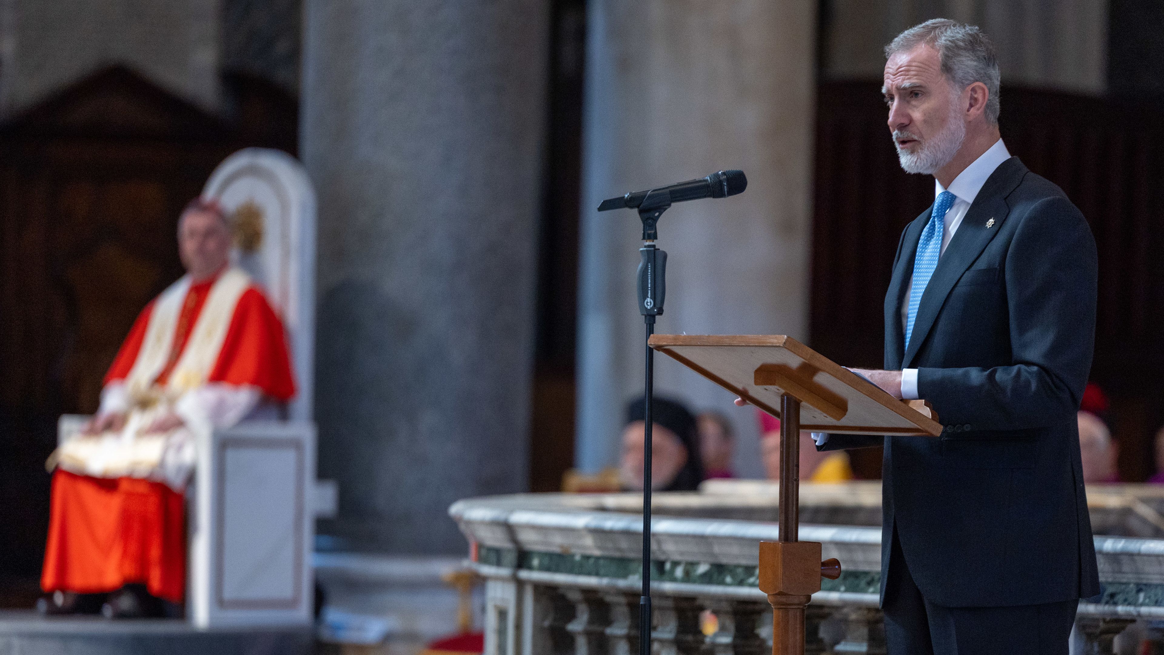 King Felipe VI of Spain installed as protocanon of the Basilica of St. Mary Major