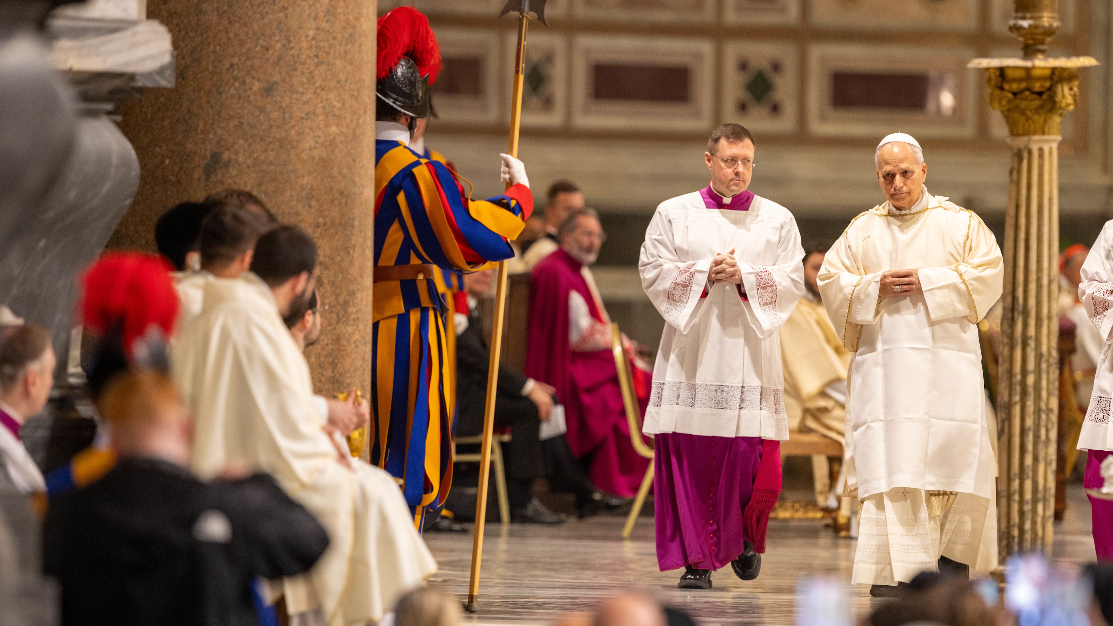PHOTOS: Pope Leo XIV celebrates the Mass of the Lord’s Supper at the Vatican