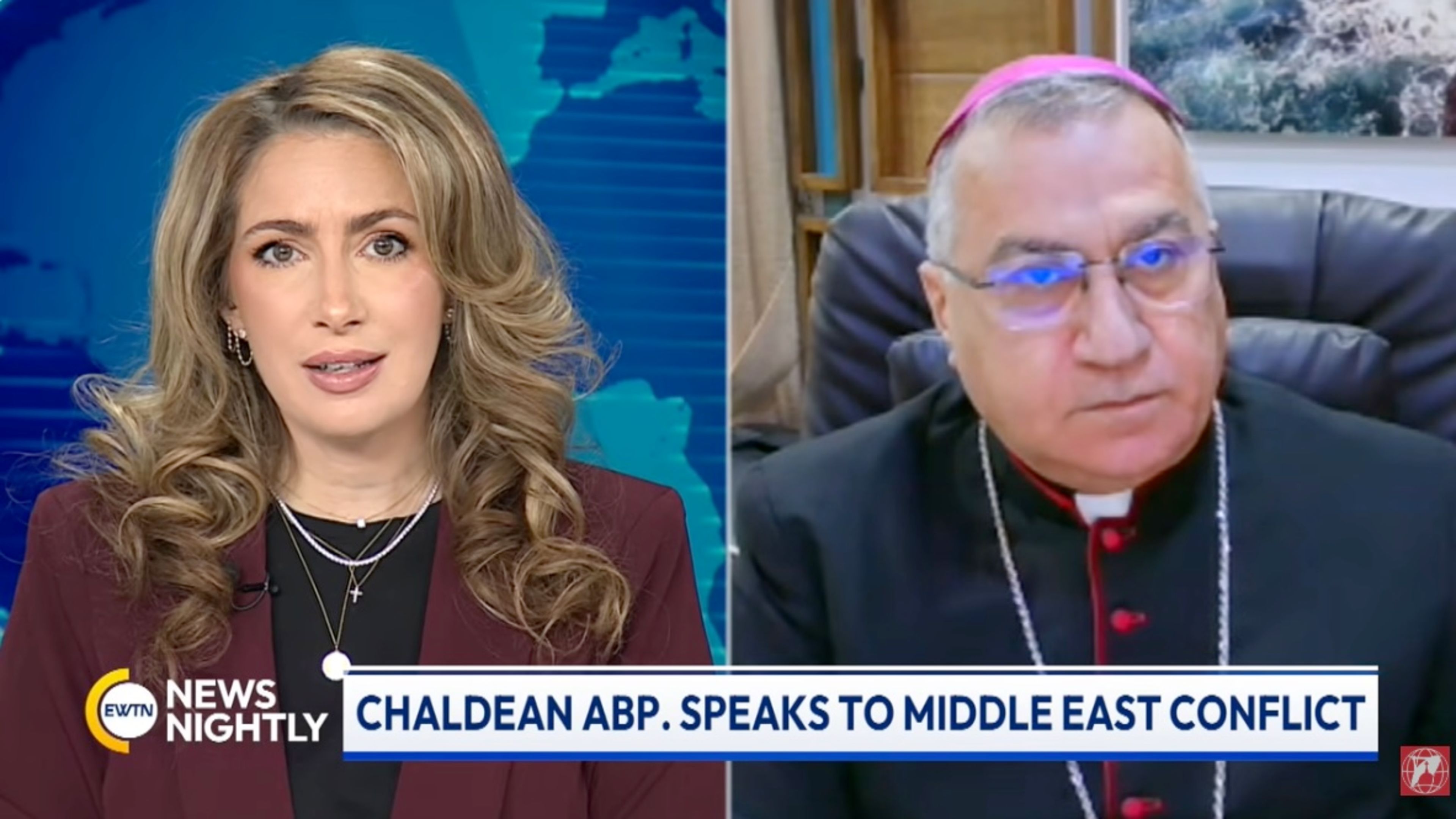 Iraqi archbishop laments spread of Iranian conflict, communication barrier with Tehran archbishop  