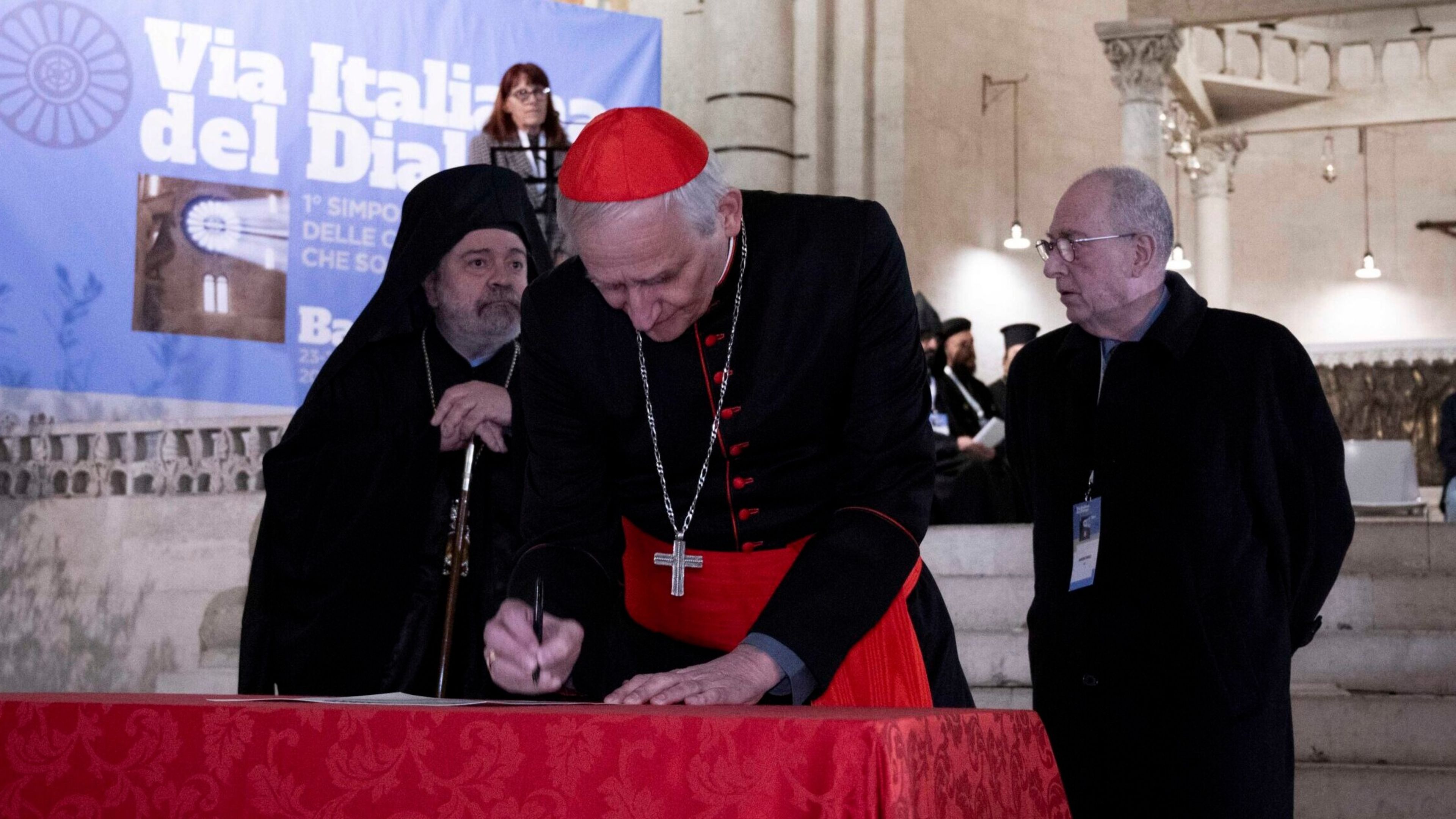 Christian churches in Italy sign ecumenical pact