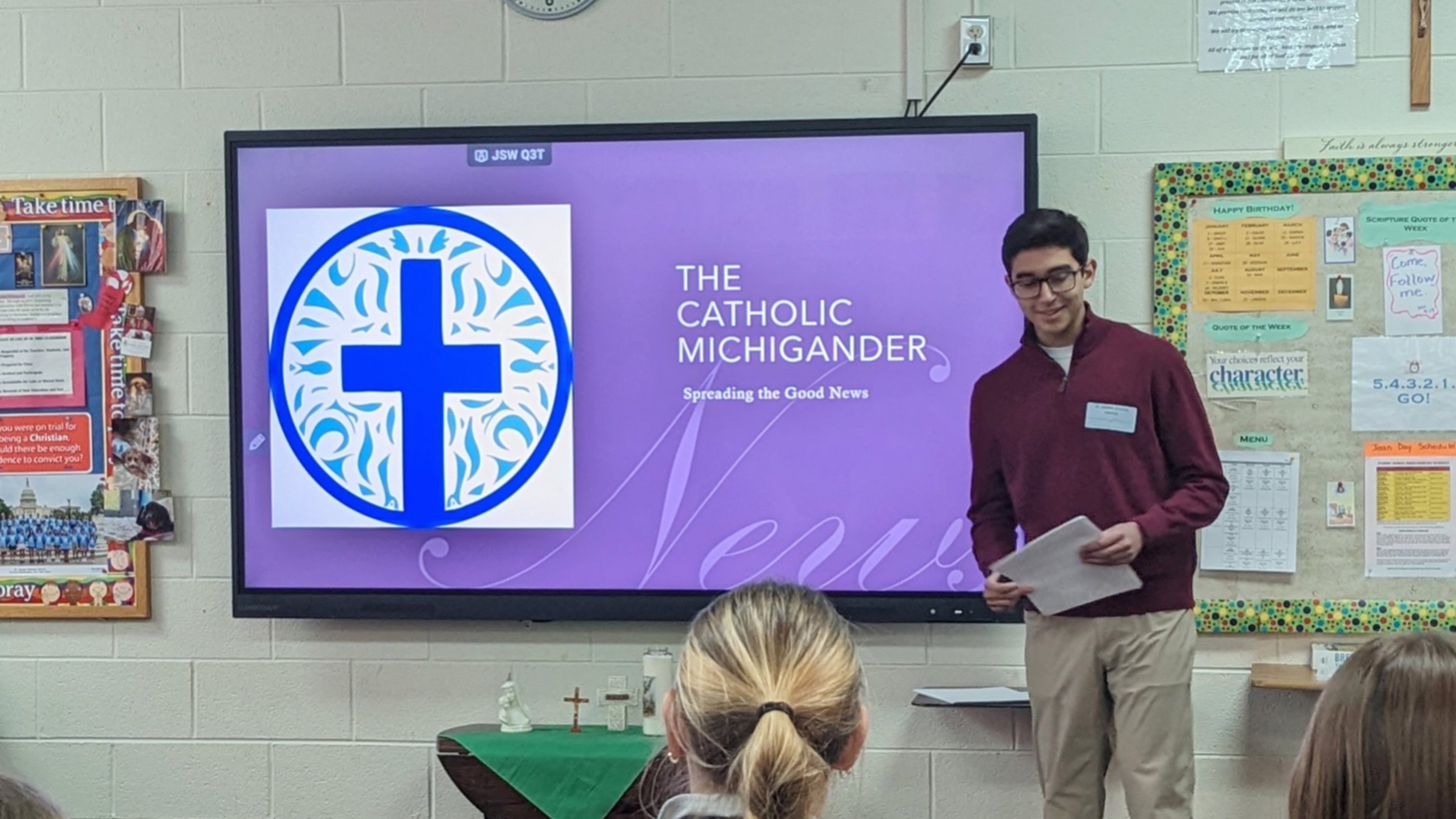 Michigan teen starts Catholic online newspaper for other teens