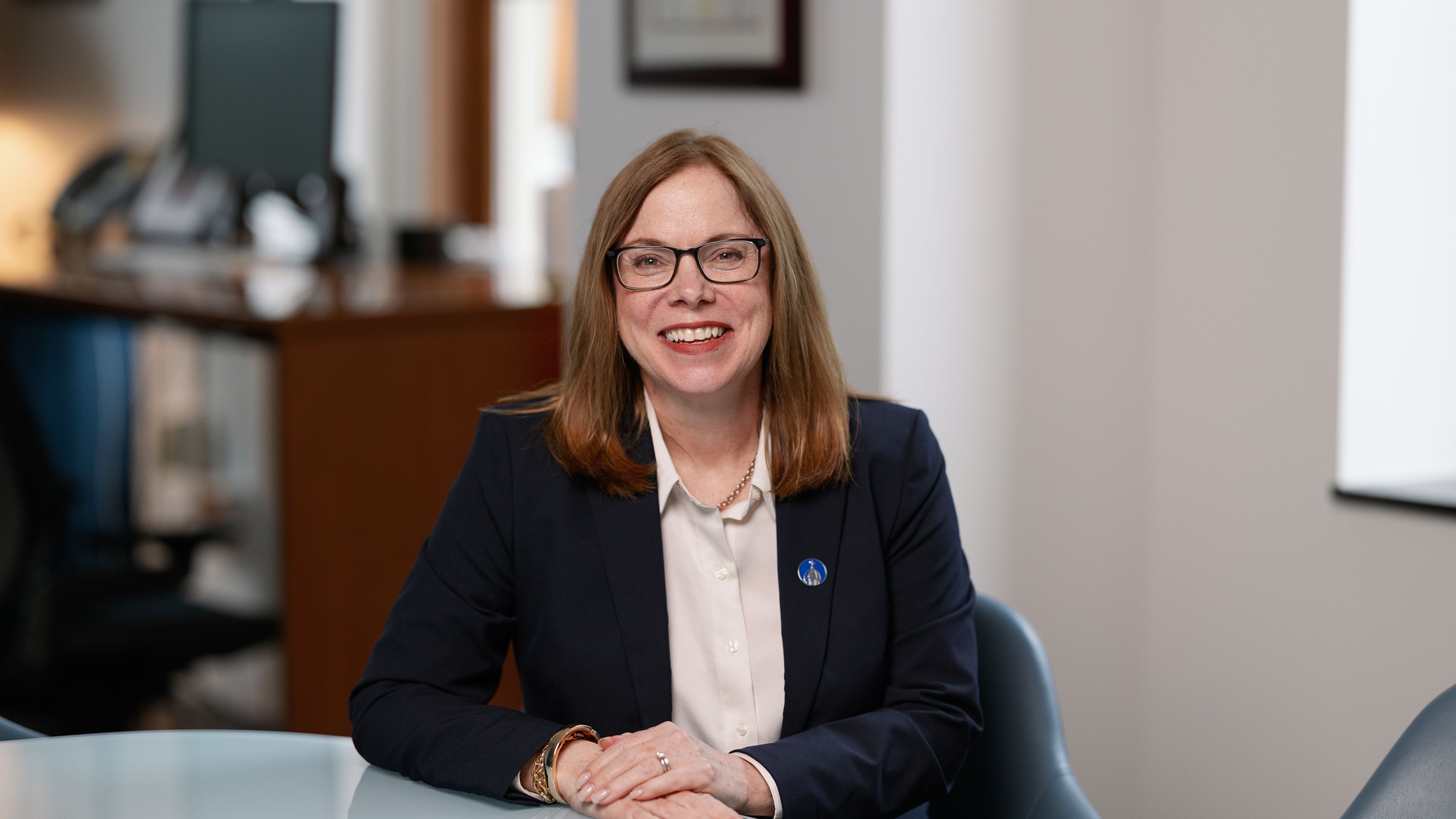 Darlene Weaver was named the University of Dayton’s 20th president, the first woman to serve in that role, on Oct. 12, 2026. | Credit: Photo courtesy of the University of Dayton