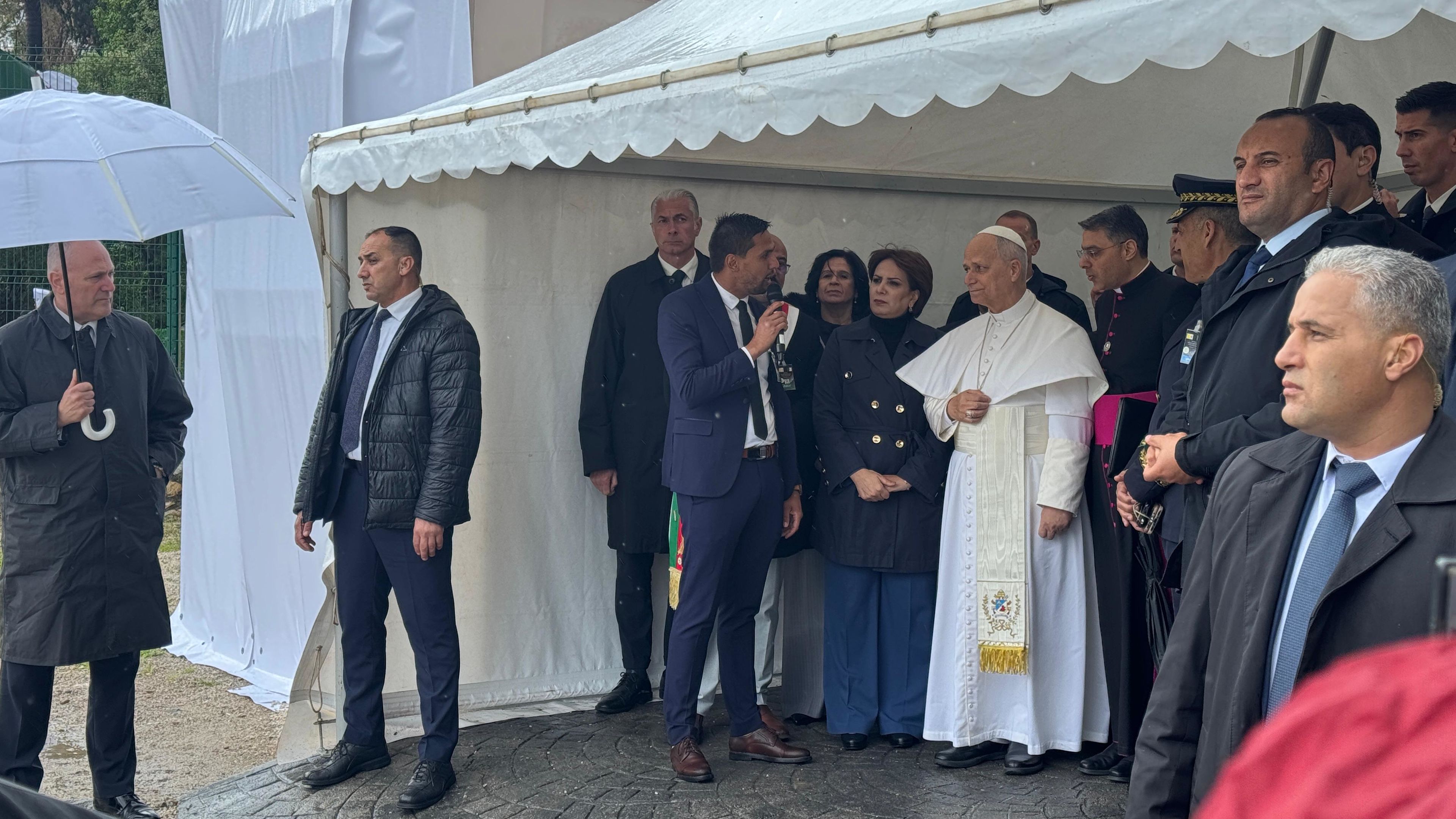 Pope Leo XIV visits ancient Hippo in return to the roots of his vocation