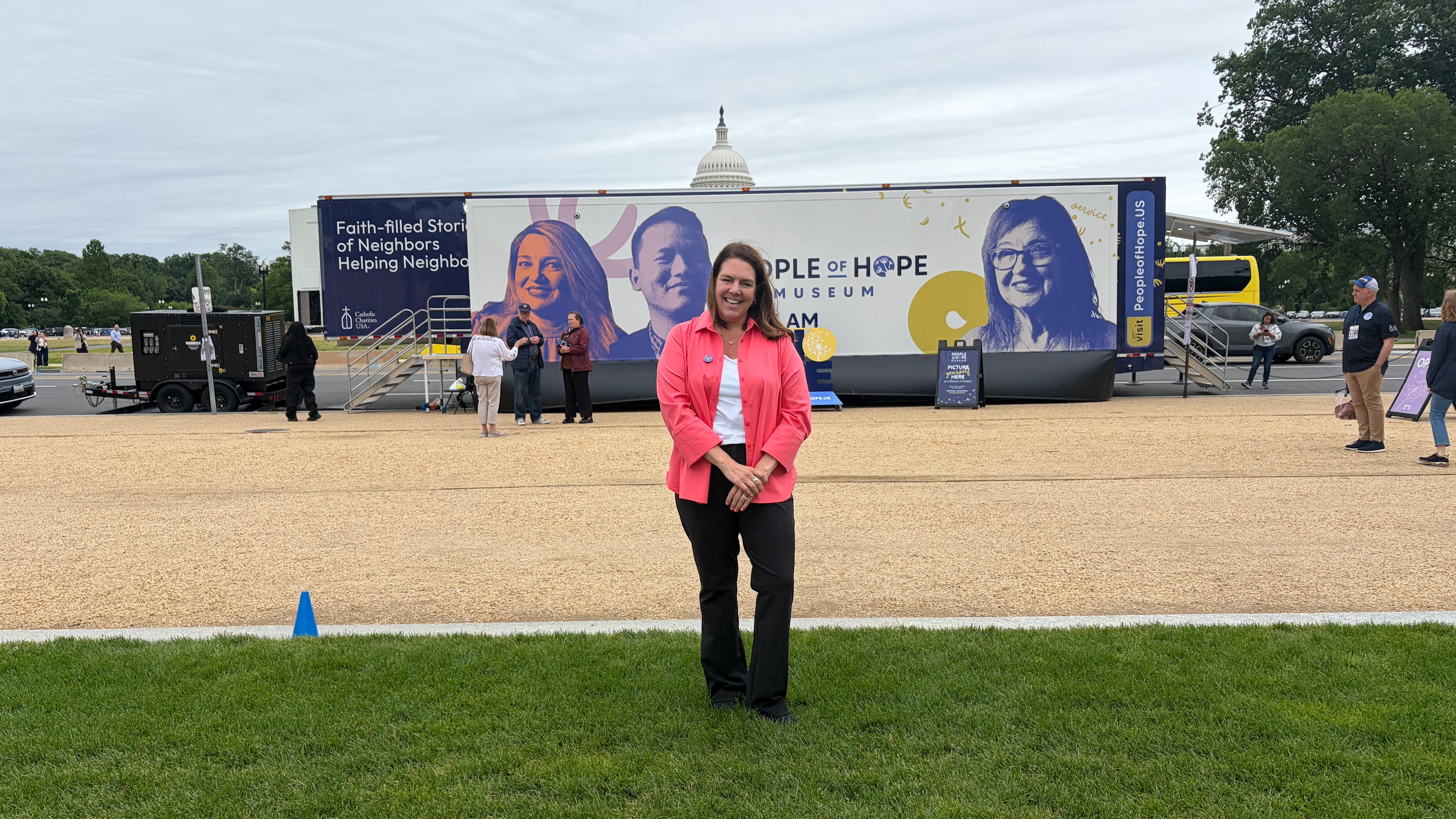 Catholic Charities USA brings traveling exhibit to U.S. Capitol on annual lobbying day