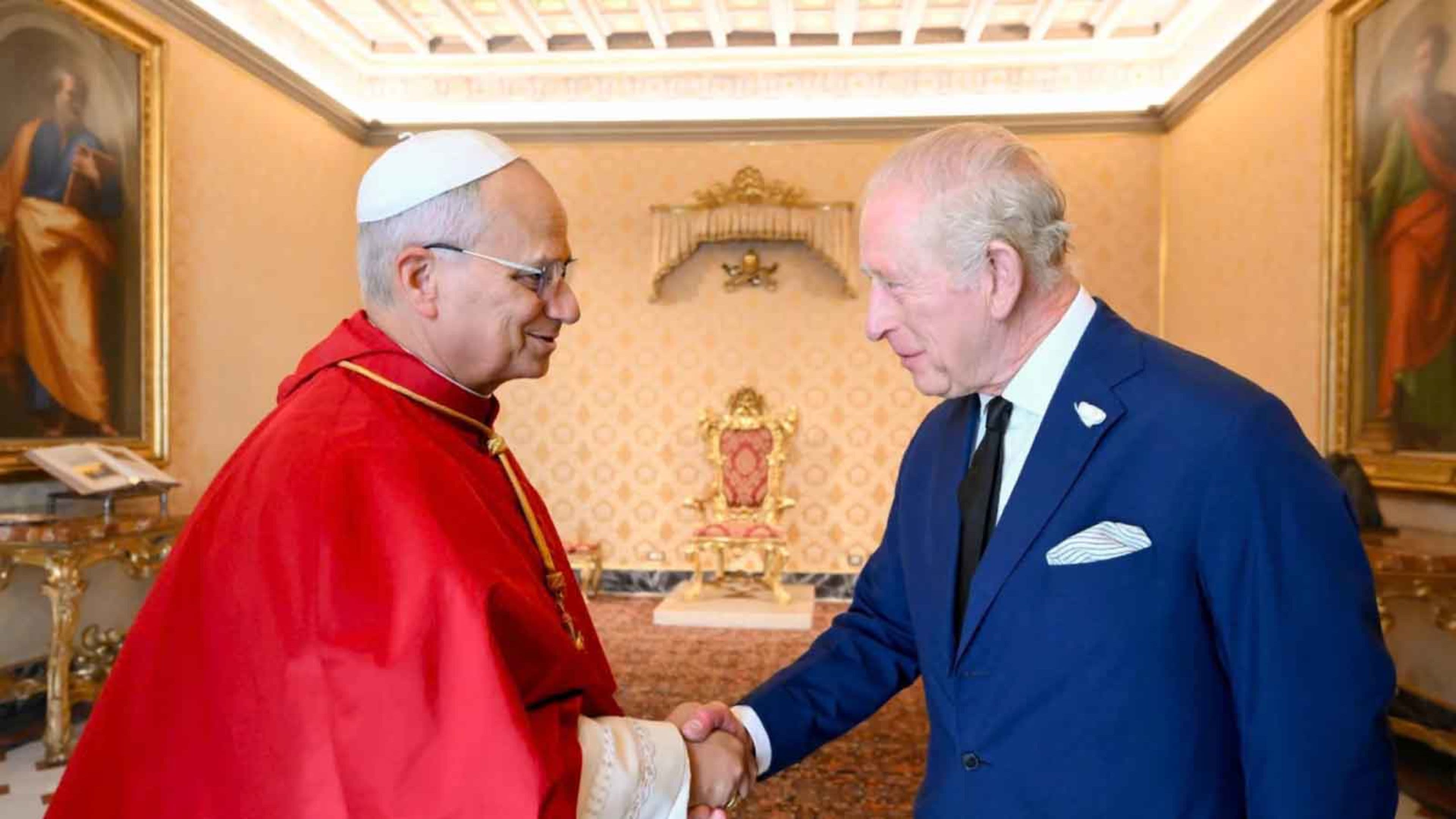For first time in 500 years, Pope and King of England bestow religious ...