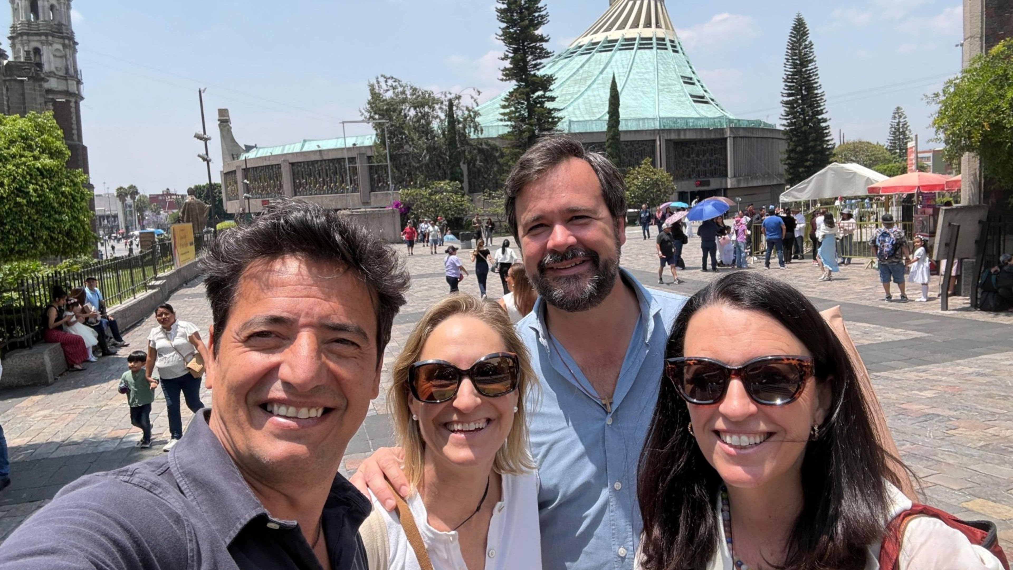 Javier Huerta, Martas del Sol, Juan Armada, and María Soledad Martínez-Avial are the driving force behind a new apostolate in Spain to atheists and agnostics. | Credit: Encuentros Siloé