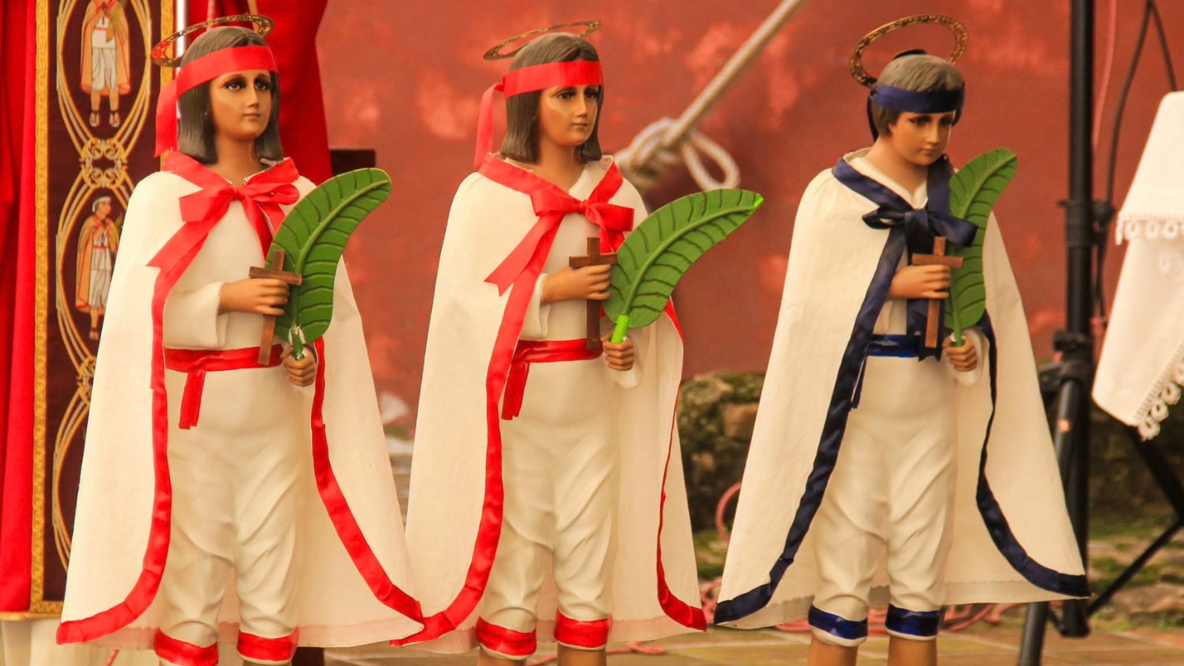 Images of martyrs Antonio, Juan, and Cristóbal, the Child Martyrs of Tlaxcala in Mexico. | Credit: Diocese of Tlaxcala