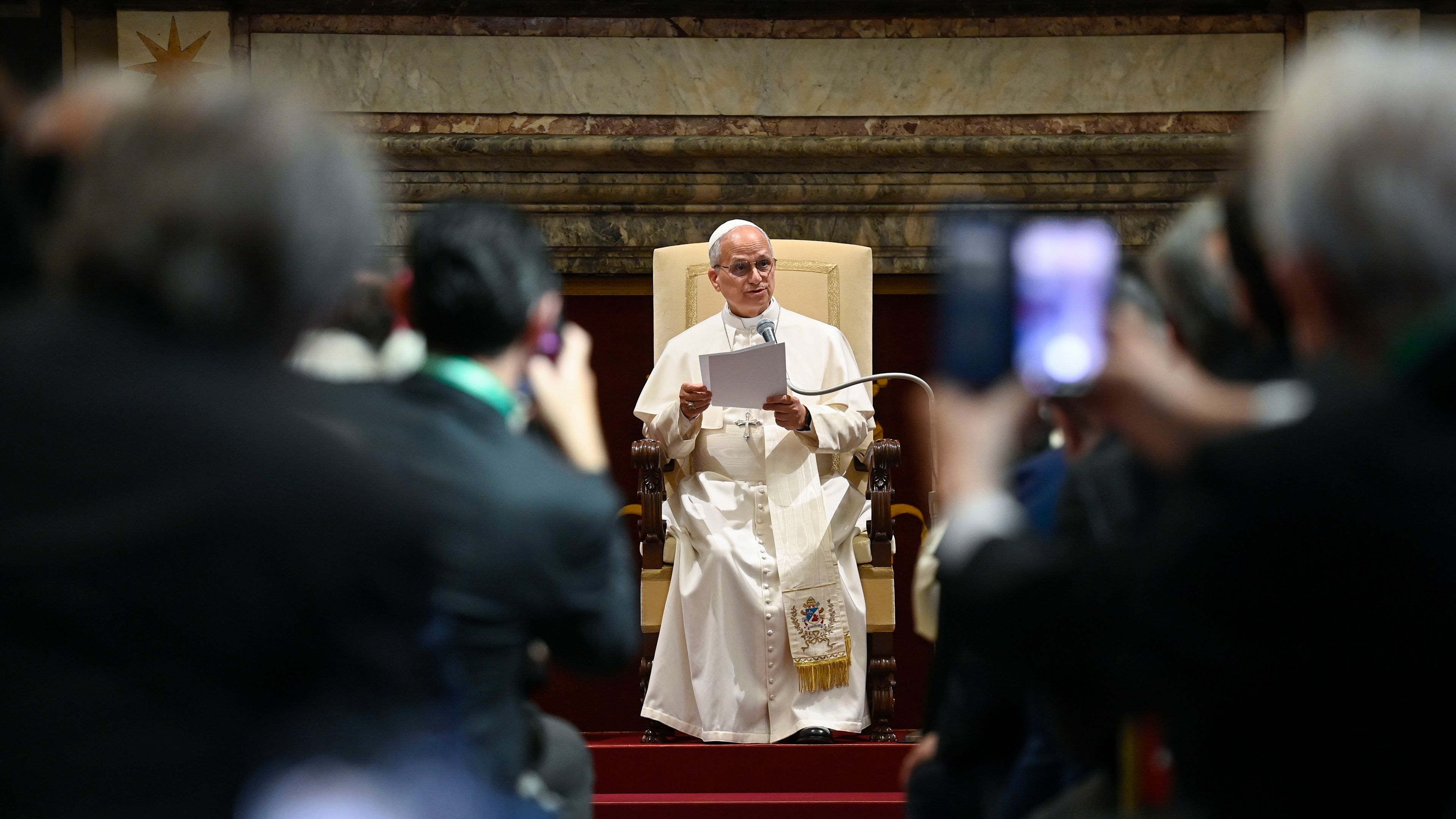 Pope Leo XIV: Our world is more divided, but shared humanity unites us