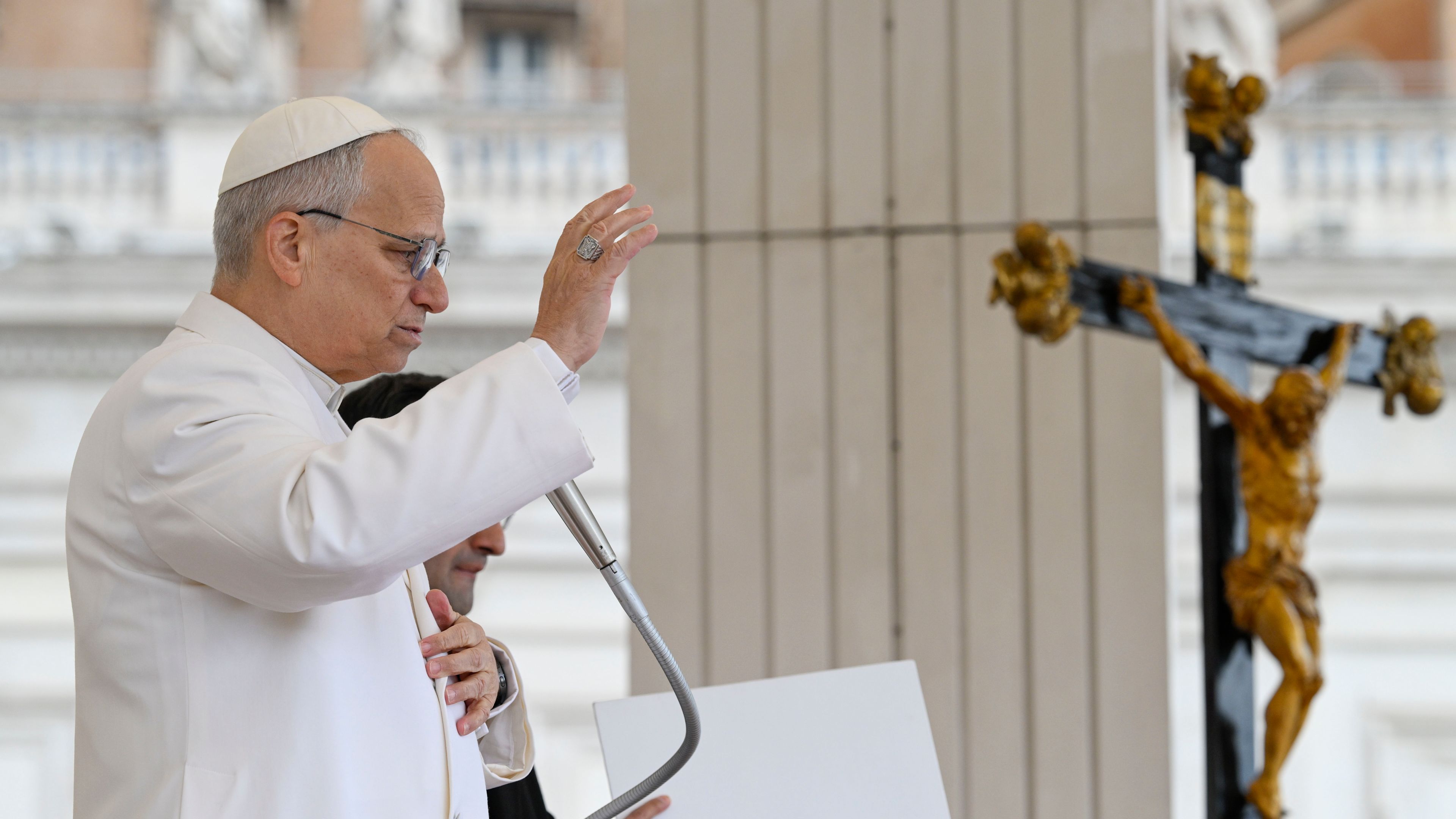 Pope Leo XIV welcomes ceasefire in Iran as ‘sign of living hope’